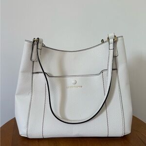 Liz Claiborne White Shoulder Bag